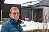 Torkel Hamre har solcellepanel på to sider av hustaket.