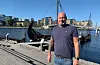 Kjetil Bergmann Olsson har gitt ut bok om norske fornamn. Her i vikingmiljø i den gamle kongebyen Tønsberg.