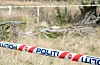 Eit område på 20 x 20 meter er sperra av på beitet.