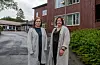 Camilla Selbak (t.v.) og Hildegunn Lindaas er einingsleiarar for høvesvis sjukeheimen og heimesjukepleien i Sveio. Dei er blant einingane som treng fleire søkjarar til ledige sommarjobbar.FOTO: TORSTEIN TYSVÆR NYMOEN