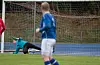 Halvor Sausjord Bjelland var etter ballen, men Sauda scora på straffesparket.FOTO: TORSTEIN TYSVÆR NYMOEN