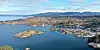 auklandshamn øklandsnes økland dronefoto