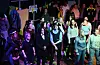 Glimt frå 10. klassingane ved Sveio skule sin kabaret «Det er ikke bare bare med barnebursdag».FOTO: TORSTEIN TYSVÆR NYMOEN