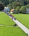 17. mai-bilder frå Førde kyrkje.
