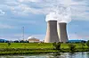 Eit fleirtal av nordmenn er for norsk kjernekraft. Her atomkraftverket Grohnde ved Emmerthal i nordvestlege Tyskland. Foto: Halvard Alvik / NTB / NPK