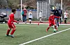 Etter å ha trent i meir eller mindre to og eit halvt år utan delta på cup, såg det ut til at gutane koste seg på debuten. Her er det Noa Tobias R. Halseid og Nathaniel Våga som er på ballen. FOTO: IRENE FLATNES HALDIN