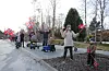 Bilkortesje frå Valevåg 11. april 2021.kortesje protest grendaskular opptog