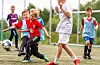 Glimt frå TINE fotballskule i Sveio.FOTO: TORSTEIN TYSVÆR NYMOEN