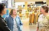 Hege Hovland Steindal (t.v.), Anitha Ramsdal og Kristine Thorkildsen er veldig glad for løyvinga på 700.000 kroner for å betra lesedugleik hjå born i Sveio.