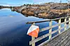 Tur-o-postar finst denne sesongen også i idyllisk natur på sørsida av kommunegrensa. Foto: Thomas Førde