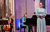 Trioen Aage Kvalbein, Marita Kjetland Rabben og Maren Myrvold hadde sett saman eit variert konsertprogram.