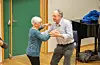 Danseglade sveibuar i full sving.FOTO: THOMAS VALLESTAD DRAGESET