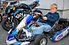Gabriel Gravelsæter Gravdal frå Auklandshamn var ein av dei yngste motorsportentusiastane som viste fram kjøretøy i samband med informasjonsmøtet.