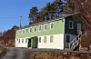 Dagens store forlegningsbrakke, òg kalla «ammunisjonsbrakka», då tyskarane lagra ammunisjon i deler av underetasjen.