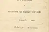 Protokoll for aarsprøver og afgangsvidnesbyrd i Ørevik kreds, anno 1899.