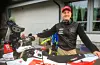 Rallycross-sykkelen til John Kristian Espeland er den einaste i sitt slag i Norge. No trenar han med tanke på å kjøra Paris-Dakar i 2025.