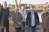 Dei fem øvste på KrF si liste. Frå venstre: Jarle Jacobsen, Anne Vierdal, Trond Årre, Sondre Natås Strand og Lars Severin Reiersen.FOTO: PRIVAT
