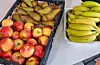 Frukt: Sunn og god snacks på storkurs.