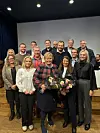 Sveio Høgre på nominasjonsmøtet til Vestland Høgre. Foto: Privat