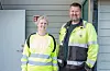 Gry Kristin Karlson og Aimar Hansen hjelper deg gjerne på stasjonen, og har nokre råd du godt kan følgja før du kjem med tilhengaren.