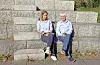 Monica Vandaskog Valen (Sp) og Lars Einar Hollund (H).