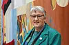 Birgit Oline Kjerstad blei vald inn på Stortinget for SV i 2021. Ho har budd på Skuløya, der Olaus Fjørtoft kom frå, i 42 år.