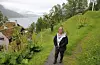Dagleg leiar Solveig Berg Lofnes i Astruptunet er glad for at dei har kunna halde ope for publikum dei åra restaureringa har gått føre seg.