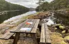 Den idylliske rasteplassen ved Rødspollen blir arena for vårens Kaffipost i Sveio O-lags turorienteringstilbod. FOTO: THOMAS FØRDE