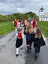 Toget i Sveio. FOTO: INGER-EMILIE KVALVÅG PANAYIOTOU
