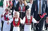 17. mai 2022. Barnetoget i Sveio. FOTO: TORSTEIN TYSVÆR NYMOEN