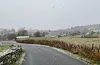 LøkjavegenFørste snøfallSveio sentrum