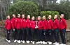 Her er EM-vinnarane, Flag Tropp, f. v. instruktør Ida Fresvig, Instruktør Marilena Panayiotou, instruktør og utøvar Christiana Panayiotou, Rebekka Jacobsen, Ida Sofie Bauge , Malin Nornes, Kristina Apeland, Hedda Gravelsæter, Maren Katla (backup), Ranveig Eide og Katrin Eldholm.