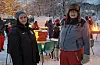 Desse damene bruker mykje tid på å halda Lid grendahus på stell, Inger Emilie Kvalvåg Panayiotou (t.v.) og Lilly Krossgått Helland.