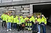 Bak et vellykket prosjekt står mange dyktige folk. Her er gjengen som har gjort undergangen ved Ekrene mulig. Foto: Morten Vågset Møller