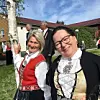 Agnes Vierdal og Valborg Sinnes. FOTO:: BENT RUNE SINNES