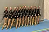 Exhibition Junior. Gullvinnere og VM-uttak.Fra venstre: Ella Åberg, Leah Våbenø, Tiril Ferkingstad, Sunniva Hjelmeseter, Hermine Uri, Amalia Eilerås, Linnea Jacobsen, Bente Nilsen, Elise Ferkingstad, Ida Frimannslund, Andrea Apeland, Emilie Jansen.I samarbeid med Haugesund Drill og Åkra Drill. Foto: Privat