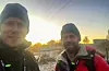 Kameratane Helge Elias Tveit og Sigleif Myklebust Ravnestad gjennomførte det som kanskje var Haugalandets lengste skeisetur.