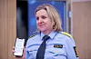 Kripos-sjef Kristin Kvigne då tenesta «Sikker chat» vart lansert. No kjem undervisingsopplegget «DELE=DELTA». Arkivfoto: Javad Parsa / NTB / NPK