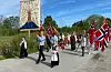 17. mai-toget i Valestrand. FOTO: RENATE SKÅR