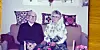 MOR OG FAR: Sigfrid Grøsvik sine biologiske foreldre, Brynhild Serine ogKristen Vestvik. Bildet er teke på mora sin 80-årsdag. Ho blei 95 år gamal.