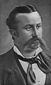 Portrett av den norske forfattaren Alexander Kielland.
