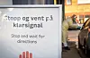 Koronatesting på Rommen i Oslo. Foto: Ole Berg-Rusten / NTB / NPK