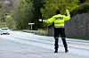 Fartskontroll i Førde. Illustrasjonsfoto
