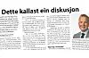 Faksimile frå Vestavind 11. mars 2021.