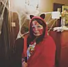 Scary girl.