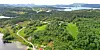 Dronefoto tatt frå Ørevik, 11.08.2021