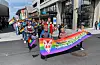 Her er Sveio sitt banner i Pride-paraden.