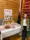 Karen Sofie Saltvedt 2. års aspirant, med baking.