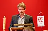 Rådmann Jostein Førre i førre kan sjå at kommuneøkonomien blir noko styrka gjennom rekordutbytte frå Haugaland Kraft.FOTO: TORSTEIN TYSVÆR NYMOEN