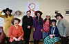Bak frå venstre: Marygrace Legaspi Bua, Magnhild Gramshaug, Margrethe Gabrielsen, Supanida Charoenrum, Marina Formentera Kaltveit, Astrid Haugsgjerd, Lise Ingebrigtsen og Anne Grethe Sydnes, som sit på stolen til venstre i bilde.